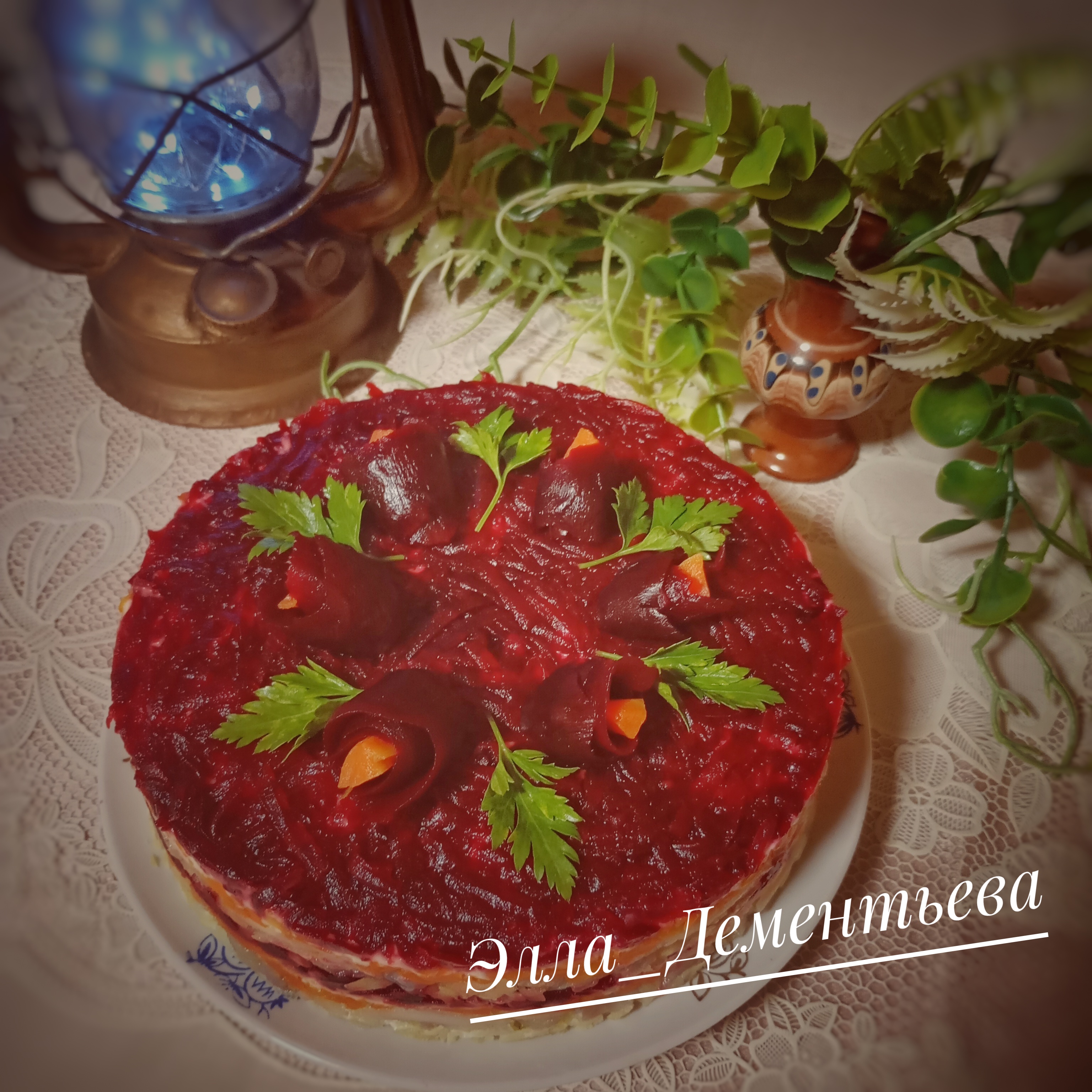 Салат "Селёдка под шубой"