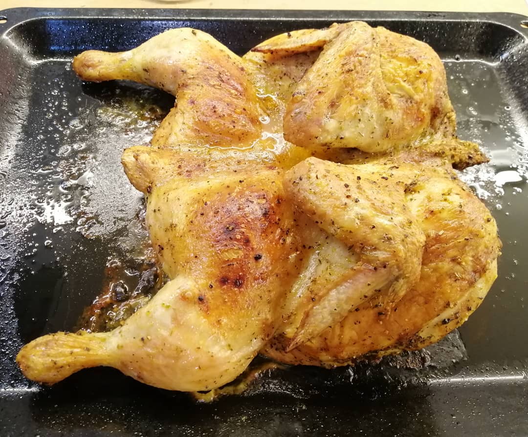 Курица с хрустящей корочкой - пошаговый рецепт с фото на баштрен.рф