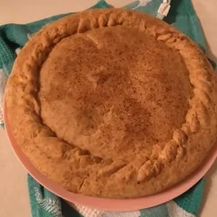 Пирог с луком и  сыром