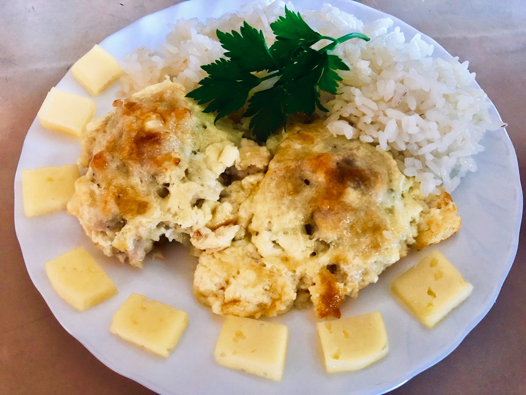 Нежные куриные шарики в сливочно-сырном соусе🧀😋