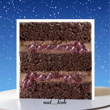 Торт «Вишня в шоколаде»❤️