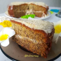 Медово-маковый тортик🍰 #Летние десерты