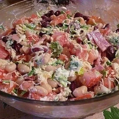 Мясные салаты