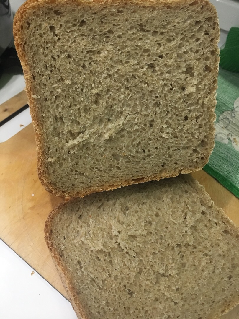 Замурчательный пшенично-ржаной хлеб в хлебопечке gorenje bm910wii