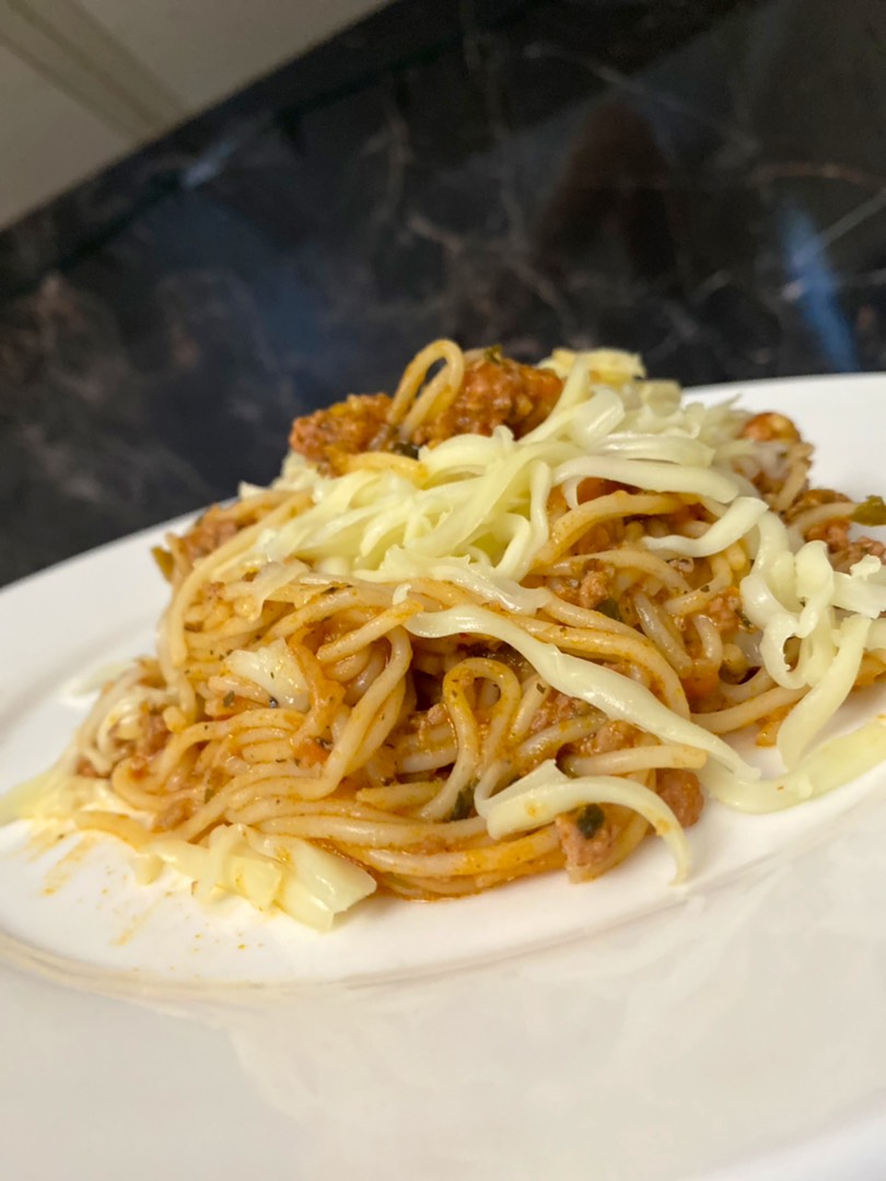 Спагетти с соусом балоньезе 🍝