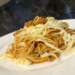 Спагетти с соусом балоньезе 🍝