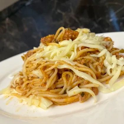 Спагетти с соусом балоньезе 🍝