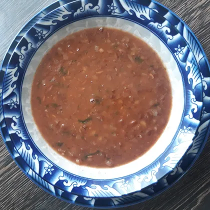 Суп из фасоли-грузинская кухня