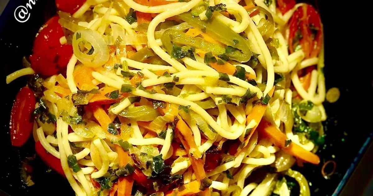 Самая весенняя паста, pasta primavera