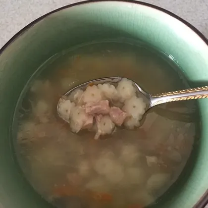 Суп с вермишелью на перепелках