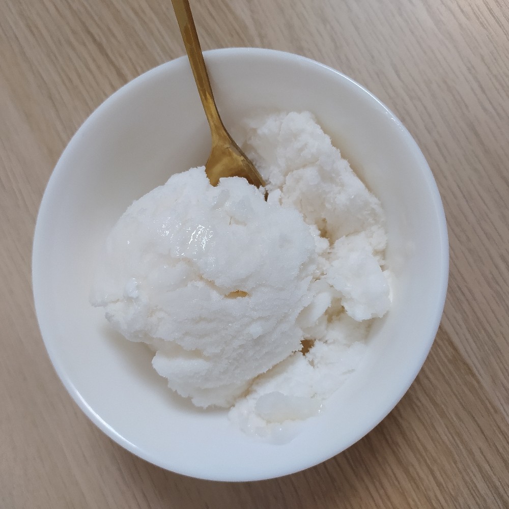 Мороженое из аквафабы (веганское)