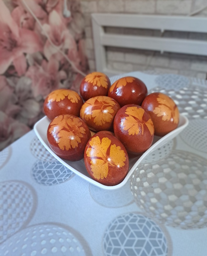 Крашенки "Натуральный узор"