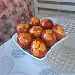 Крашенки "Натуральный узор"