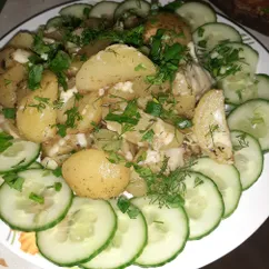 Картофель, запеченный под сыром