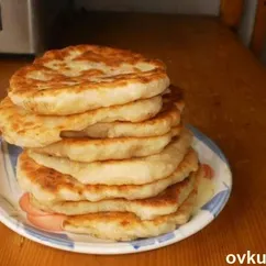 Лепешки с сыром