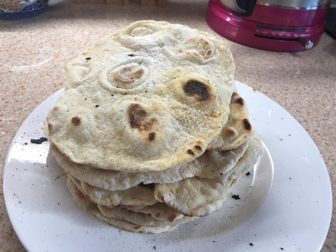 Лепешки индийские чапати