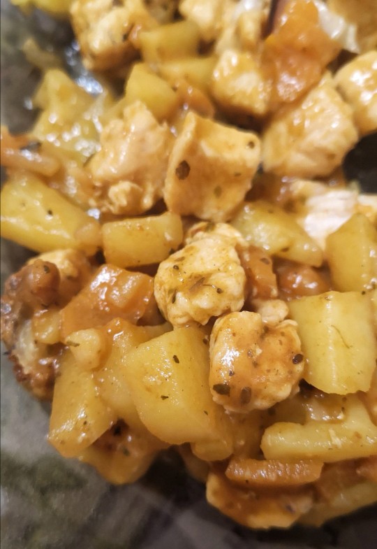 Рагу с куриной грудкой и картошкой🍽️