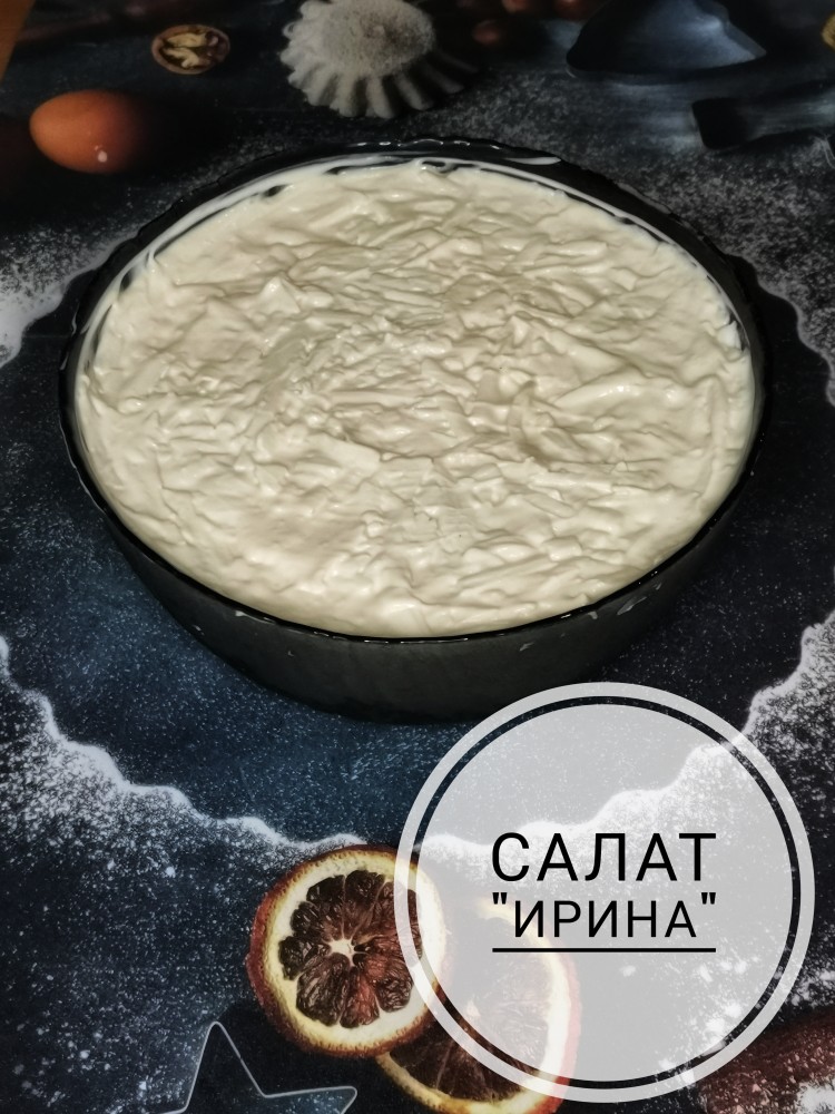 Греческий салат с плавленым сыром