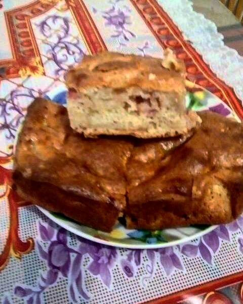 Яблочный пирог на скорую руку (очень понравился моему мужу)
