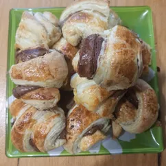 Простые круассаны с шоколадом 🥐🍫