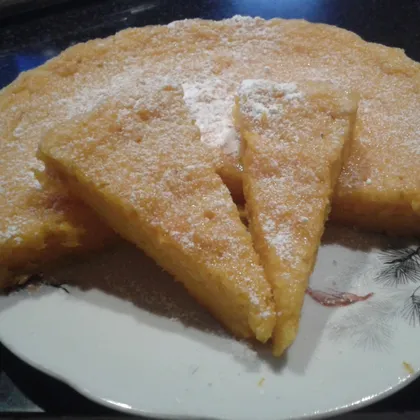 Пирог тыквенно-лимонный