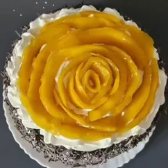Торт Манго и Клубника 