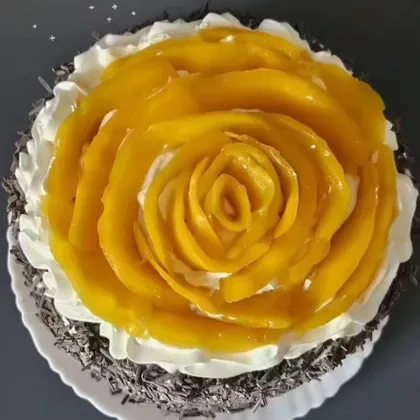 Торт Манго и Клубника 