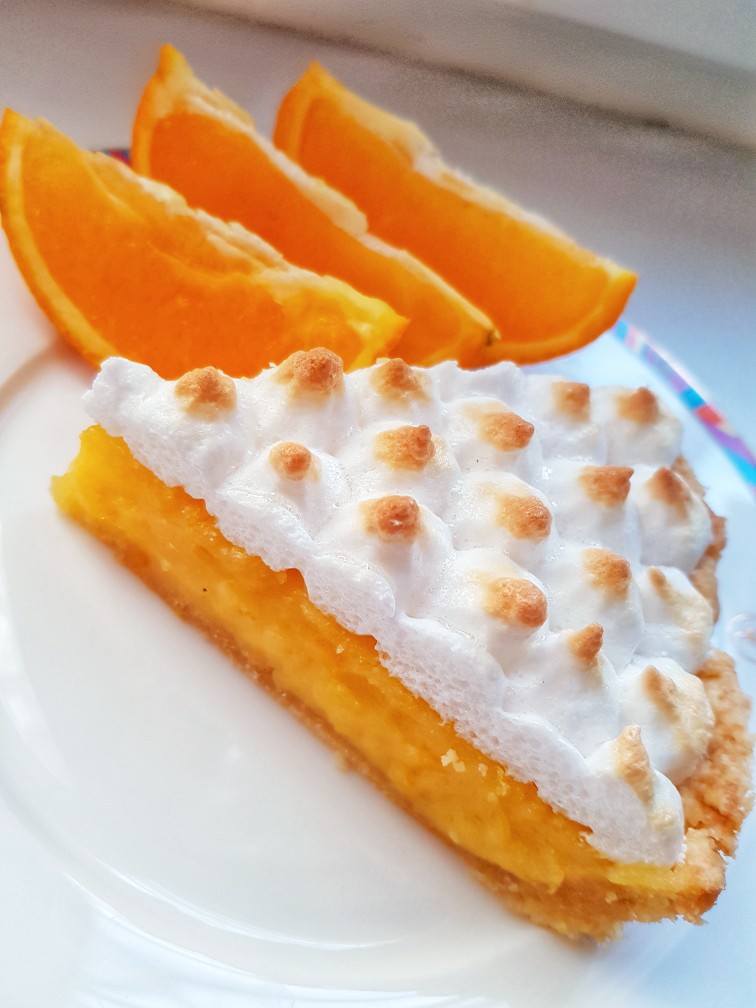 🍊🍊🍊Цитрусовый тарт с меренгой🍋