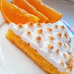 🍊🍊🍊Цитрусовый тарт с меренгой🍋