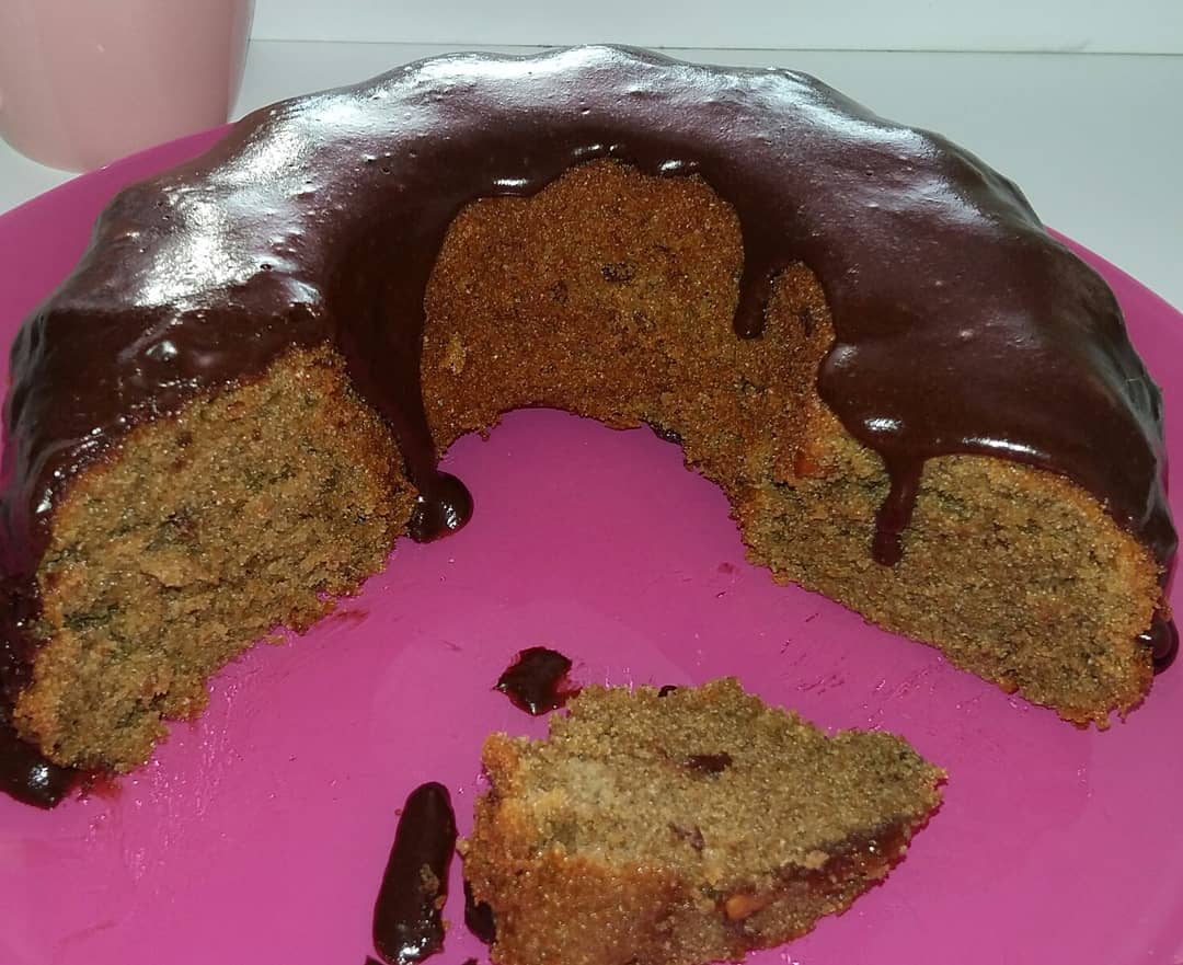 Пирог кофейный с шоколадной глазурью!🍰🍫☕
