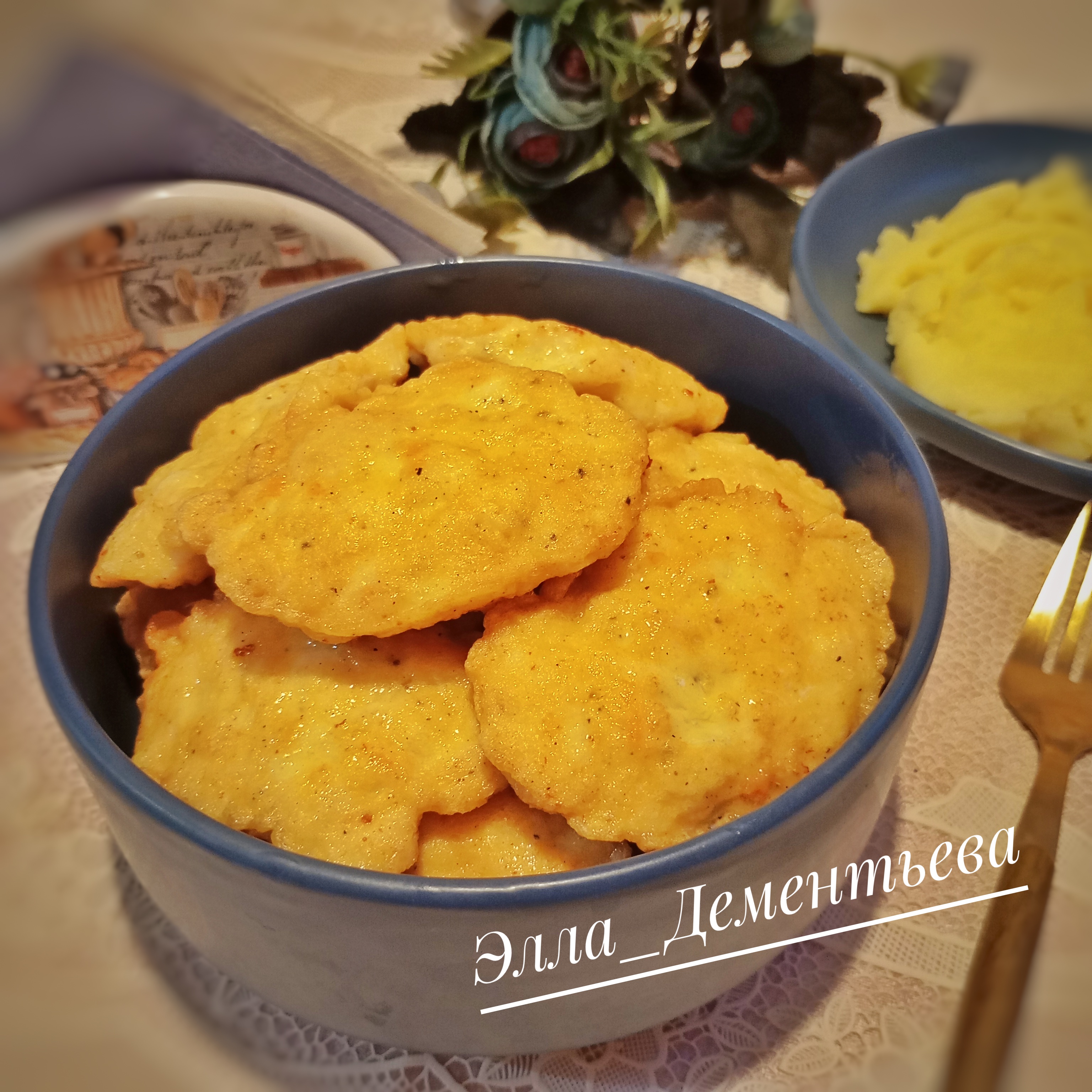 Рубленные куриные котлеты 