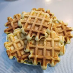 Вафли на сметане 