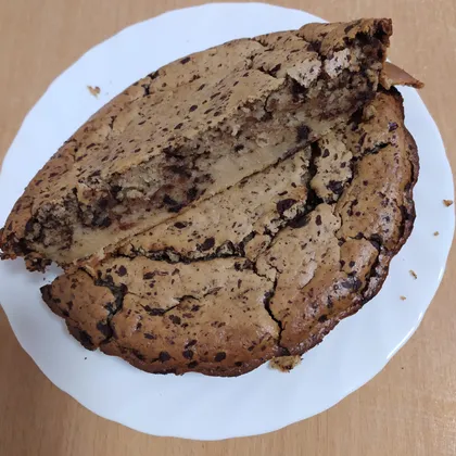 Овсяная запеканка с шоколадом (веганская)