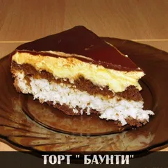 Торт "Баунти"