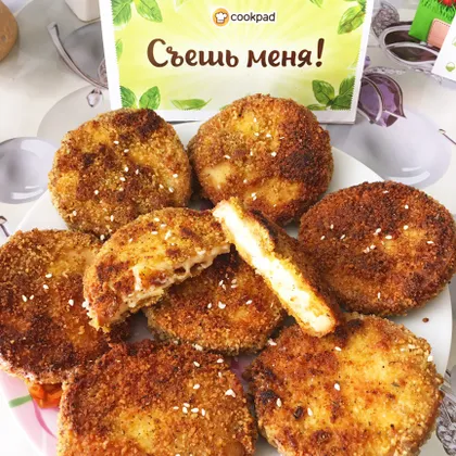 Колбасный сыр в панировке 😋