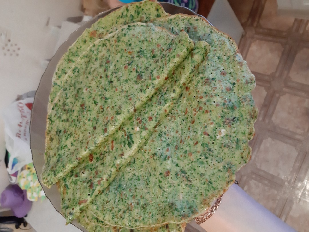 Шпинатные блины 🥞