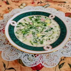 Окрошка на квасе 