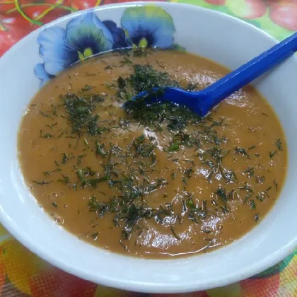 Суп-пюре с цветной капустой за 2 минуты