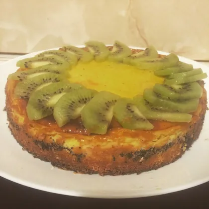 Пп Маковый пирог с фруктами