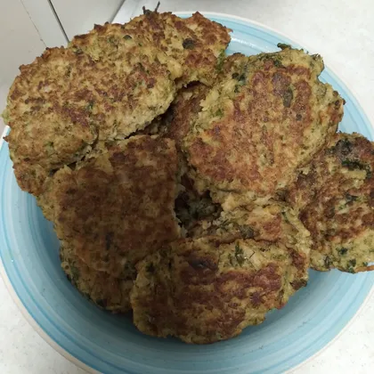 Котлеты из цветной капусты с брокколи
