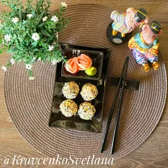 Ленивые роллы на новогодний стол