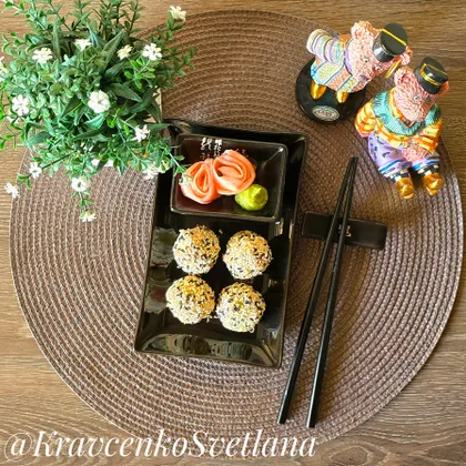 Ленивые роллы на новогодний стол