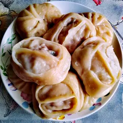 Самые вкусные манты  с рисом🥟🥟