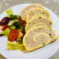 Куриный рулет с сыром