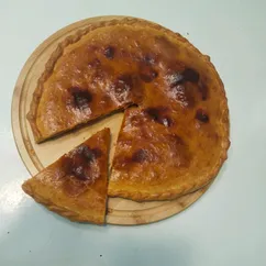 Пирог с фаршем и капустой 