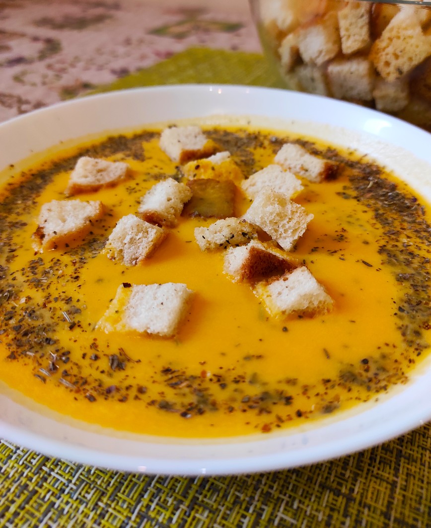 Уютный тыквенный суп