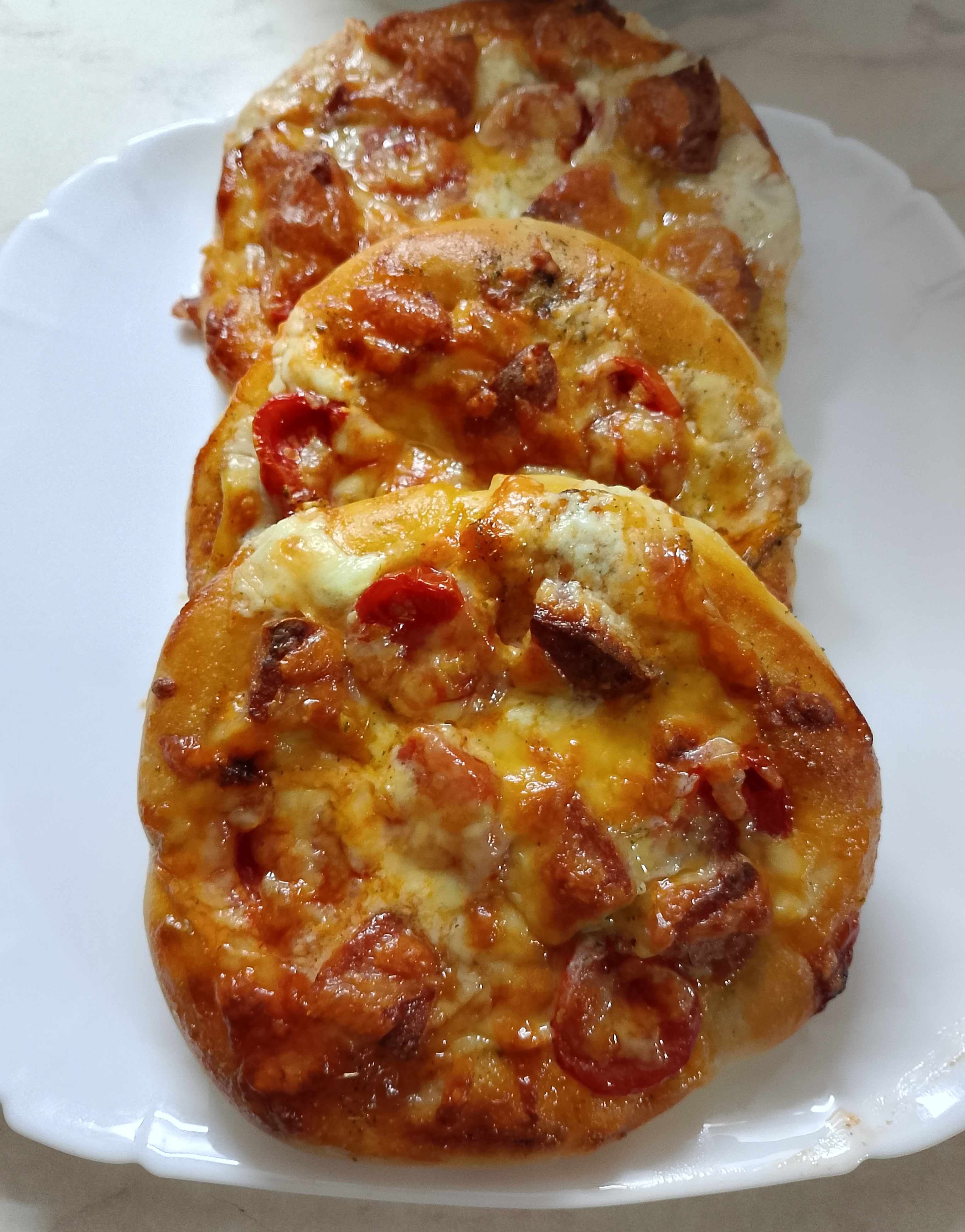  Мини-пиццы на тесте в хлебопечке