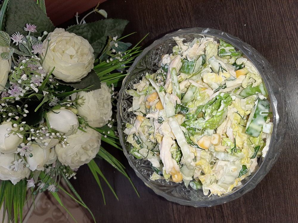 Диетический салатик