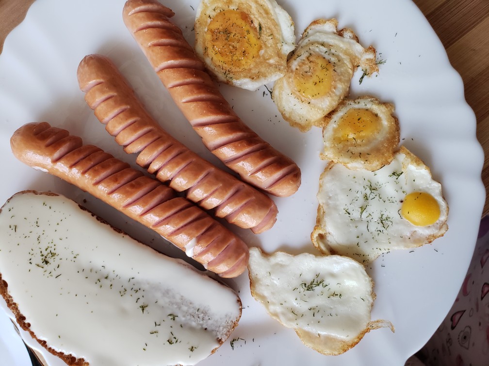 Яичница из 1 яйца