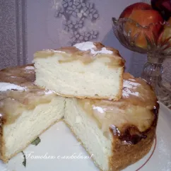 Пышная классическая шарлотка с яблоками 🍎🍏